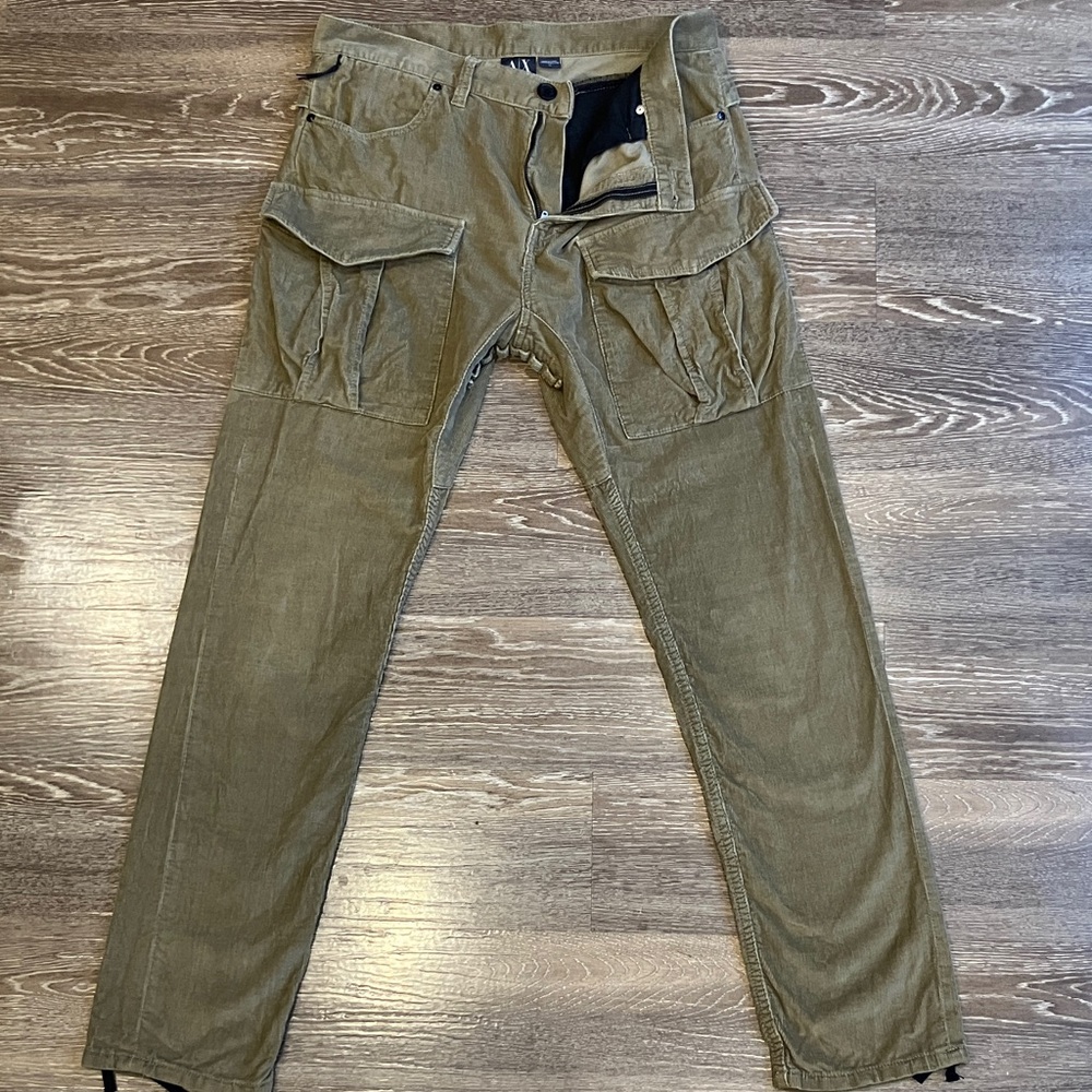 A/X Armani Exchange Khaki Cargo Pants